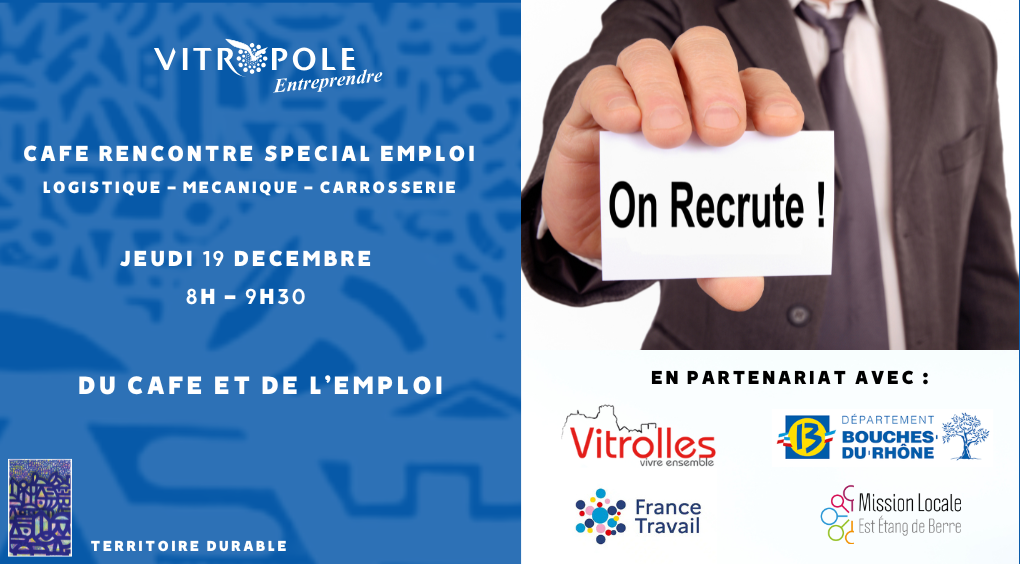 Jeudi 19 décembre : Café Rencontre Spécial Emploi