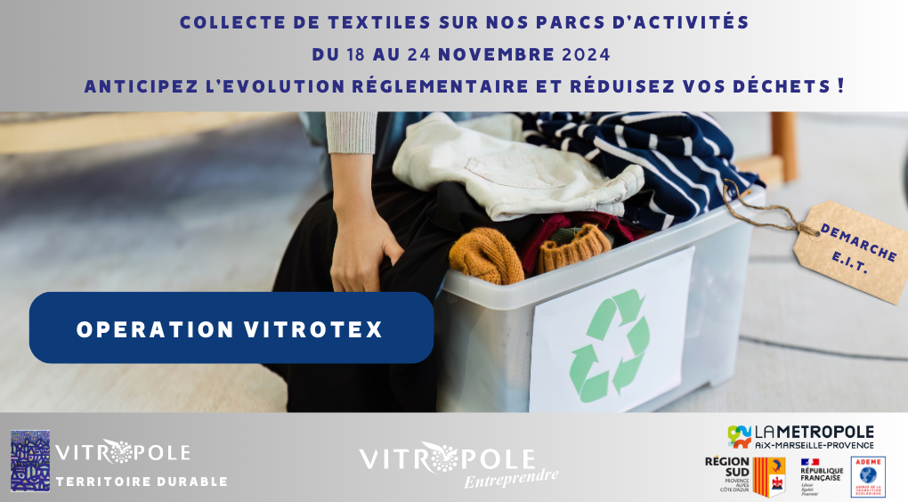 Opération "Vitrotex" - grande collecte de textiles du 18 au 24 novembre