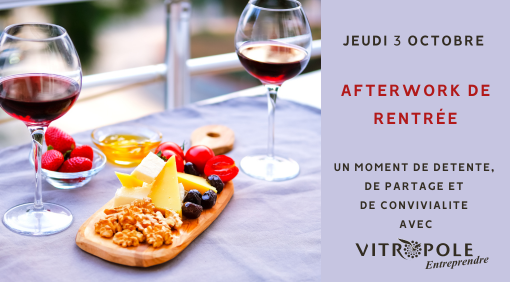 Jeudi 3 octobre - Afterwork de rentrée